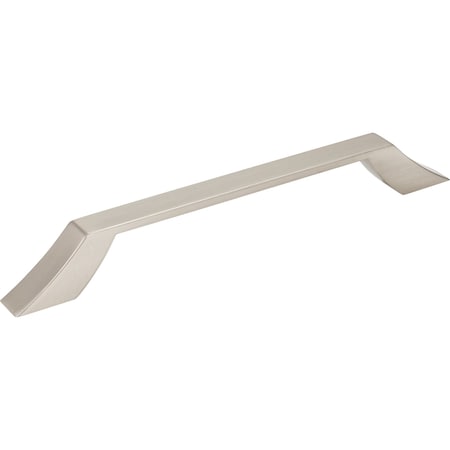 Jeffrey Alexander 160 mm Center-to-Center Satin Nickel Square Royce Cabinet Pull 798-160SN
